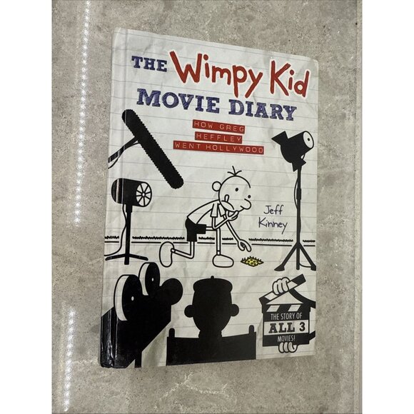 The Wimpy Kid Movie Diary: How Greg Heffley Went Hollywood, Jeff Kinney. Hardcov - Picture 1 of 7